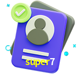 Tornar-se um membro do super7 é muito simples